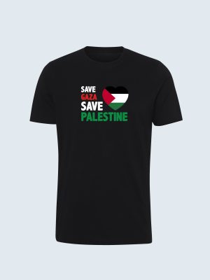 T-shirt, Show your support for Palestine, Palestine Flag, Heart