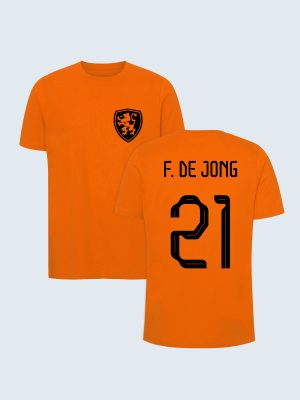 Niederlande Nationalmannschaft, T-Shirt, F. De Jong 21