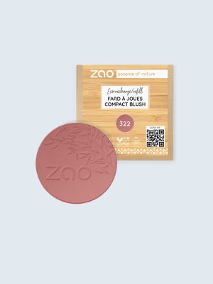 ZAO, Organic Compact Blush, Refill, 9 g