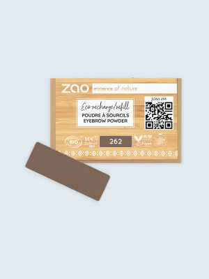 ZAO, Organic Eyebrow Powder, Refill, 1.3 g