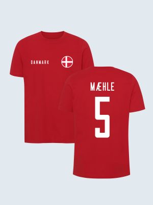 Denmark National Team, T-shirt, Mæhle 5