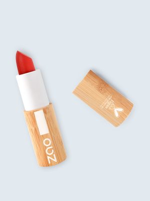 ZAO, Veganer Daring Lippenstift, 410 THE Rouge, 3,5 g
