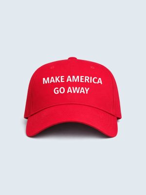 Cap, Greenland, Make America Go Away, Red, One Size