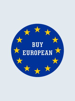 Buy European, Car Sticker, Bumper Sticker