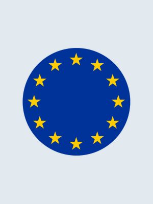 EU flag, Car Sticker, Bumper Sticker