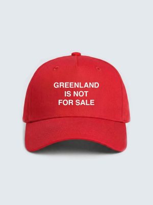 Cap, Greenland, Greenland Is Not For Sale, Red, One Size