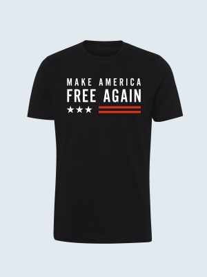 T-shirt, Make America Free Again, Boycott USA
