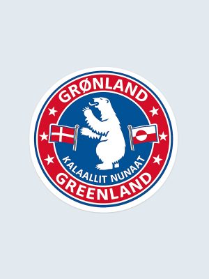 Greenland, Kalaallit Nunaat, Car Sticker, Bumper Sticker