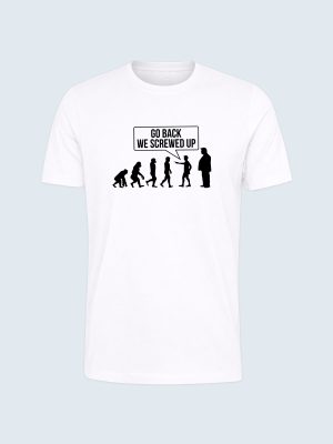 T-shirt, Gå tillbaka - Vi gjorde bort oss, Anti Trump, Anti MAGA