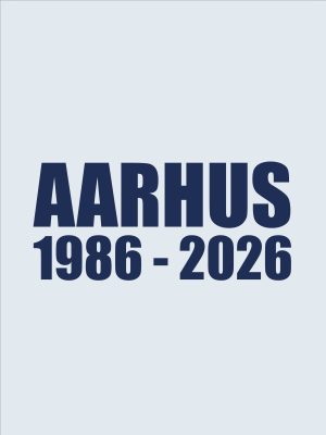 KSDH-Aarhus-1986-2026, Klistermærke til bil, Bumper Sticker