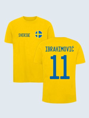 Sverige, T-shirt, Landslagströja, Zlatan Ibrahimovic, 11