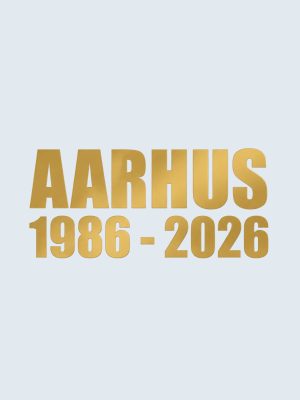 KSDH-Aarhus-1986-2026, Klistermærke til bil, Bumper Sticker