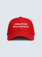 Corruption-Kills-Football-cap-red1